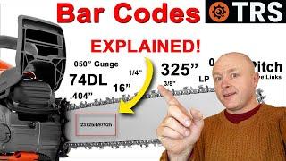 Chainsaw Bar Codes Explained - Know Before ordering new Chainsaw Bar