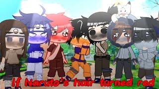 If Narutos hair became redSkitNarubowlA little SakuhinaFt. Naruto Characters