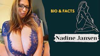 Nadine Jansen  Curvy Plus Size Model  German Model & Instagram Star  Bio Facts LifestyleCareer