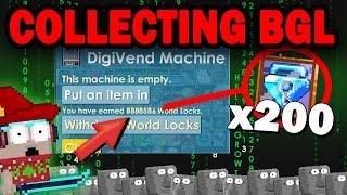 TOP 3 BIGGEST VEND *BGL COLLECTION* IN GROWTOPIA  969 BGL   Ft. @soulsgt@Jamew7@PROMBSGT 