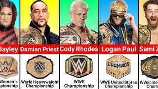 List of Current Champions in WWE UPDATED