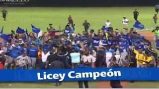 ¡Licey campeón Tigres Logran su corona 22