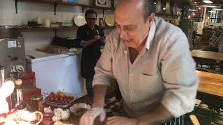 Gennaro making pasta live.