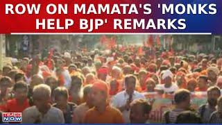 Mamata Banerjees Remark Sparks Row Monks Protest Against CM Mamata Banerjee  Latest News