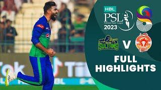 Full Highlights  Multan Sultans vs Islamabad United  Match 7  HBL PSL 8  MI2T