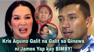 Kris Aquino Galit na Galit sa Ginawa ni James Yap kay BIMBY