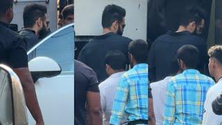 Ram Pothineni Spotted on the Sets of Double iSmart  Filmyfocus.com