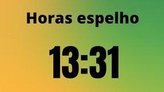 1331 horas espelho horas invertidas treze horas e trinta  e um minutos significado