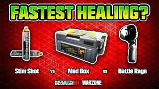 Stim vs Med Box vs Battle Rage - Which Heals the Fastest? MW3 & Warzone