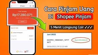 cara ajukan pinjaman di shopee pinjam 5 menit cair  tips agar pengajuan shopee pinjam di acc