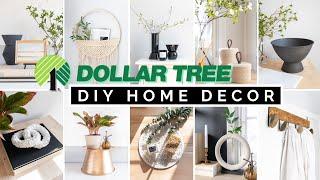 TOP 20 DIY DOLLAR TREE HOME DECOR PROJECTS  HIGH END EASY & NOT CHEESY