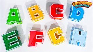 Best ABC Learning Video for Toddlers Babies and Kids with Transforming Letter Toys