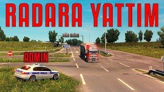 POLİS ARABAMLA RADARA YATTIM  Adminlik #142  ETS2MP