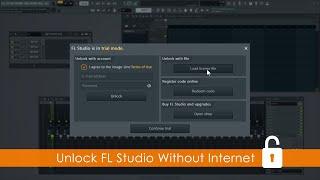 FL STUDIO  How To Unlock FL Studio Without The Internet - Regkey File Method