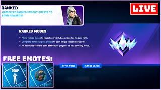 HUGE FORTNITE UPDATE New Ranked Mode Syndicate & Week 10 Challenges Star Wars Quests Part 4