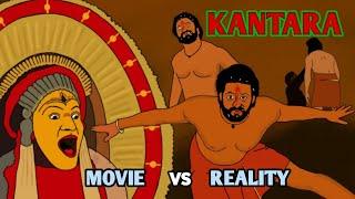 KANTARA movie vs reality  rishab shetty  ajeneesh  funny  movie spoof  Mv creation