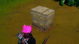 Deploy pallets with Cat Food around the IO base - Fortnite Locations