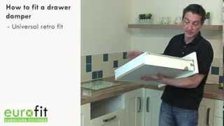 How To Fit Drawer And Door Dampers Soft Close Options