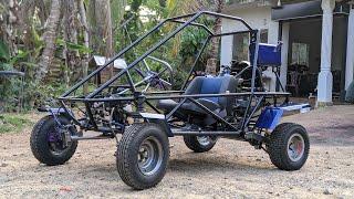 How to build a Mini Crosskart finel part  Home build Crosskart buggy finishing up video