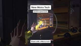 USE THIS MOIRA TECH TO WIN MORE GAMES IN OVERWATCH 2 #shorts