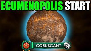 Starting With AN ECUMENOPOLIS In Stellaris