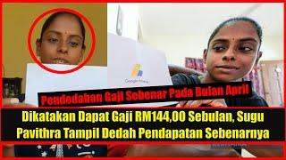 Dikatakan Dapat Gaji RM14400 Sebulan Sugu Pavithra Tampil Dedah Pendapatan Income Sebenarnya