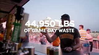Eastman and UT Fans Break Records with 44950 Pounds of Recycling