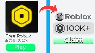 THIS ROBLOX GAME GAVE ME 100000 ROBUX FREE ROBUX OBBY