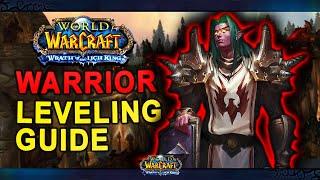WOTLK Classic Warrior Leveling Guide Talents Tips & Tricks Rotation Gear