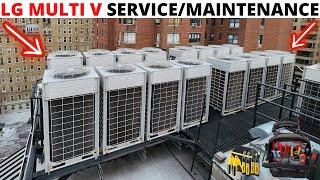 HVAC LG Multi V Not CoolingHeating Properly LG Multi V MaintenanceImproper Air Flow LG HVAC