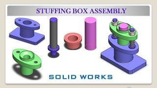 Stuffing Box Assembly  Solid Works