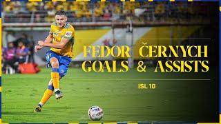 Fedor Černych  GOALS & ASSISTS  ISL 10  Kerala Blasters  KBFC