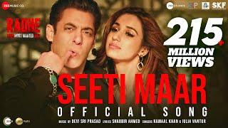 Seeti Maar  Radhe - Your Most Wanted Bhai  Salman Khan Disha PataniKamaal K Iulia VDSPShabbir