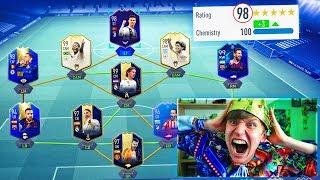 198 RATED - HIGHEST RATED FUT DRAFT EVER CHALLENGE FIFA 19