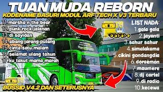 SHARE KODENAME BASURI MODUL ARF TECH X V3 SPESIAL TUAN MUDA REBORN  BUSSID V4.2 & SETERUSNYA