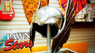 Pawn Stars EARTH SHATTERING PRICE for Thor’s Hammer & Helmet Season 18  History