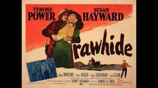 Tyrone Power in Rawhide 1951 -The inspiration for Quentin Tarantinos The Hateful Eight 2015