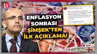 SON DAKİKA Haziran enflasyonu açıklandı Mehmet Şimşekten ilk açıklama geldi