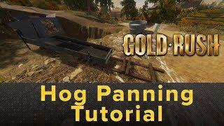 Gold Rush Hog Panning Setup Tutorial How to get Started