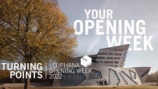 Leuphana Opening Week 2022 Turning Points Teaser