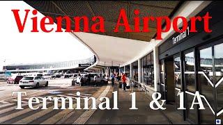 【Airport Tour】2023 Vienna Airport Terminal 1 & 1A Check in and Duty Free shop Area