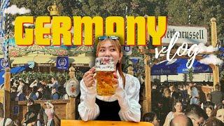 Germany Travel Vlog  Malaysian first time at Oktoberfest