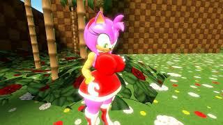 Amy Rose the Hedgehogs Breast Expansion 3D Remake V2