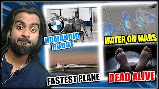 Water Reserve Found on Mars BMW Humanoid Robot Hotel Booking Scam  Pothole Made Human Alive