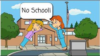 Rosie And Lily Misbehave On The First Day Of SchoolGrounded READ DESC