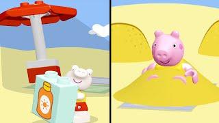 LEGO DUPLO PEPPA PIG Peppa Goes To The Beach - Gameplay Walkthrough Part 3