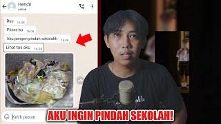 AKU INGIN PINDAH   SEKOLAH CHAT HISTORY HORROR INDONESIA