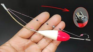 Wow... The Latest Genius Discovery  Floating Automatic Fish Trap Hook