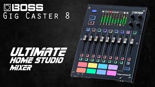 Boss GigCaster8 - The Ultimate Home Studio Streamer & POD Caster Device