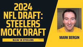 Bleav in Steelers Steelers mock draft + top QBs WRs CBs & safeties in NFL Draft